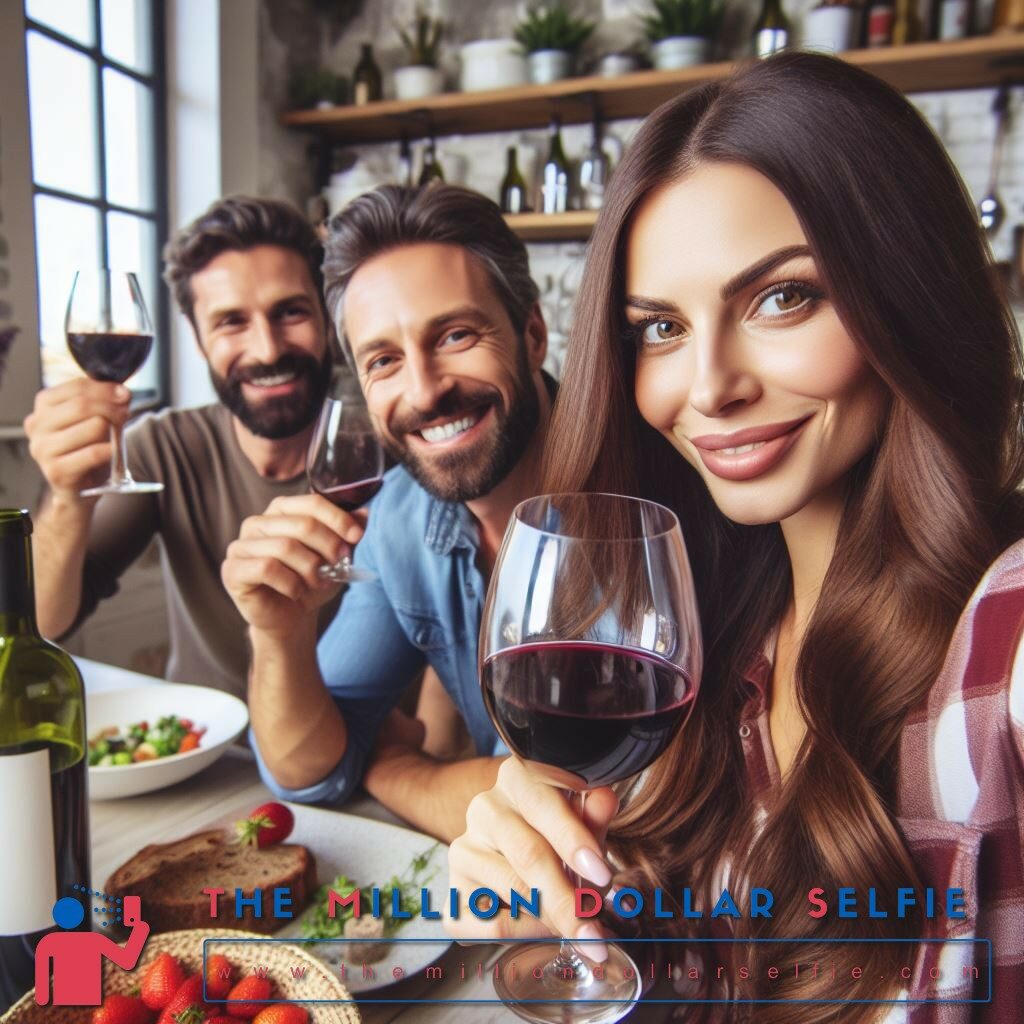 L’amicizia in un bicchiere di vino rosso